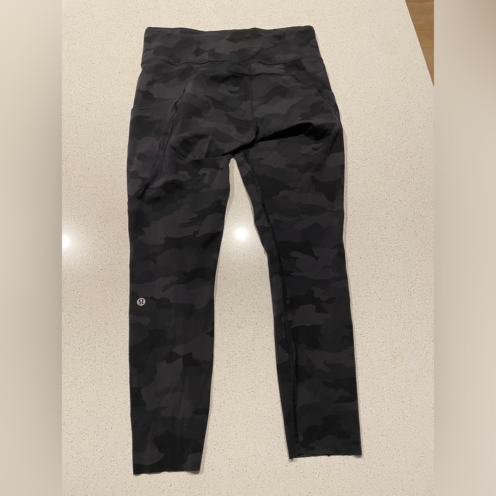 Lululemon Fast and Free Camouflage Leggings